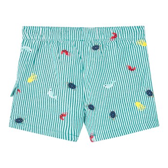 Shorts Meerestiere Streifen