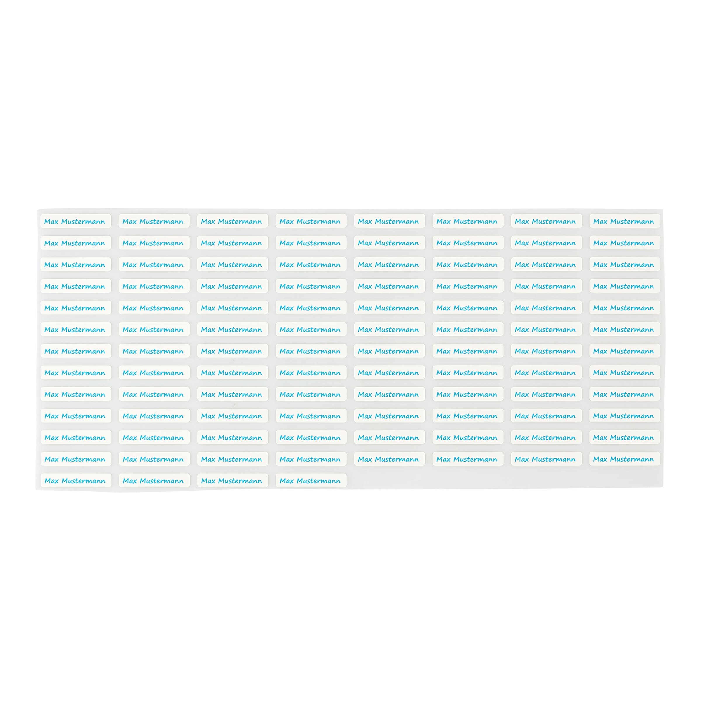 Wäscheetiketten, 100 Stück, blau