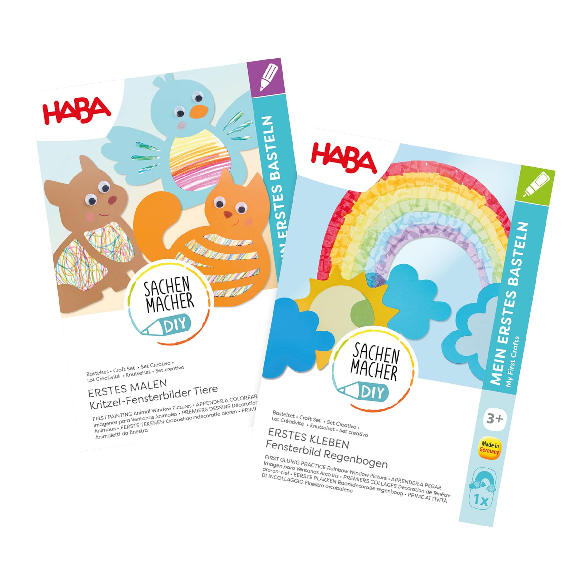 Haba Bastelset 2 Sachenmacher Fensterbilder
