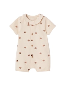 Gestreifter Baby Overall