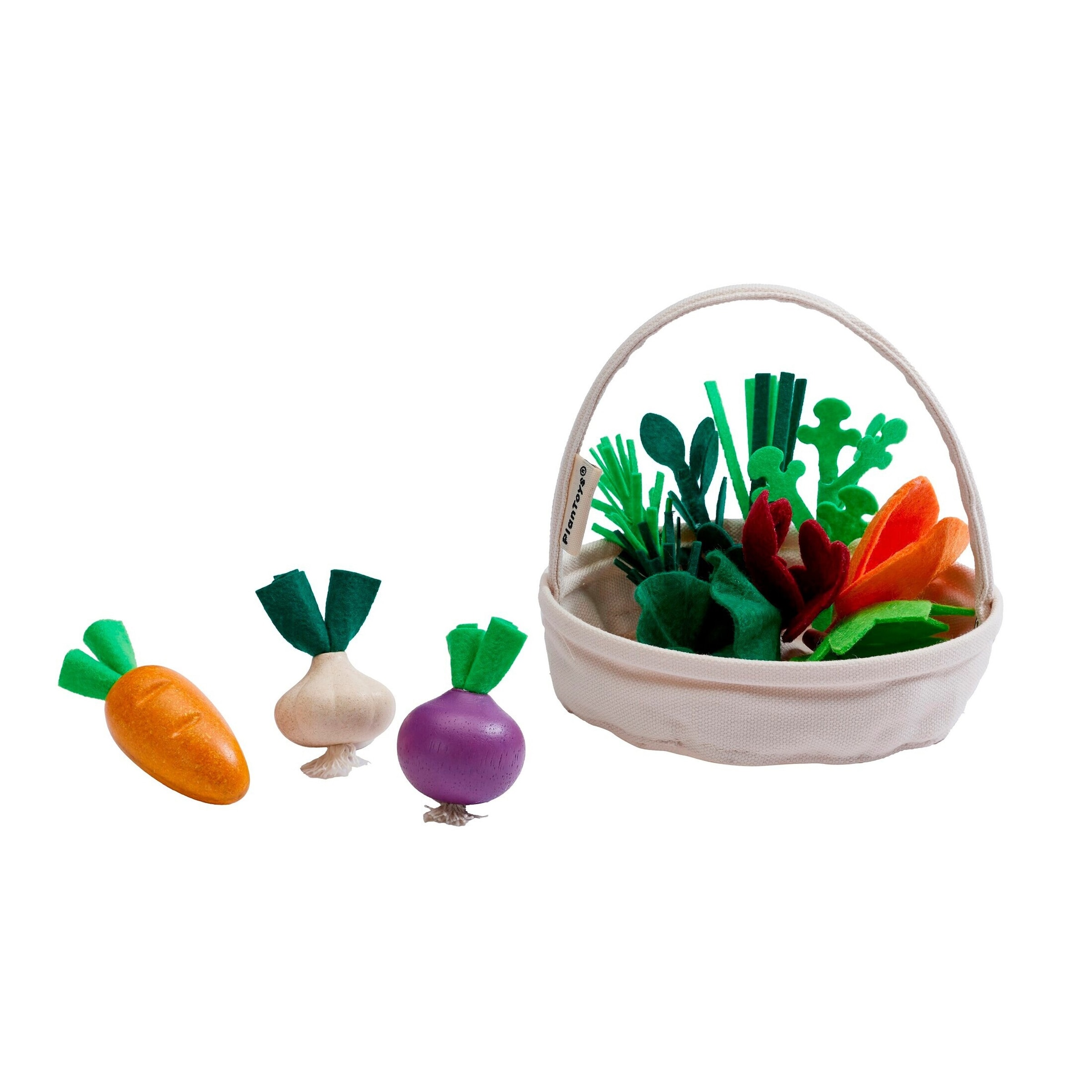 Plantoys Korb mit frischem Gemüse