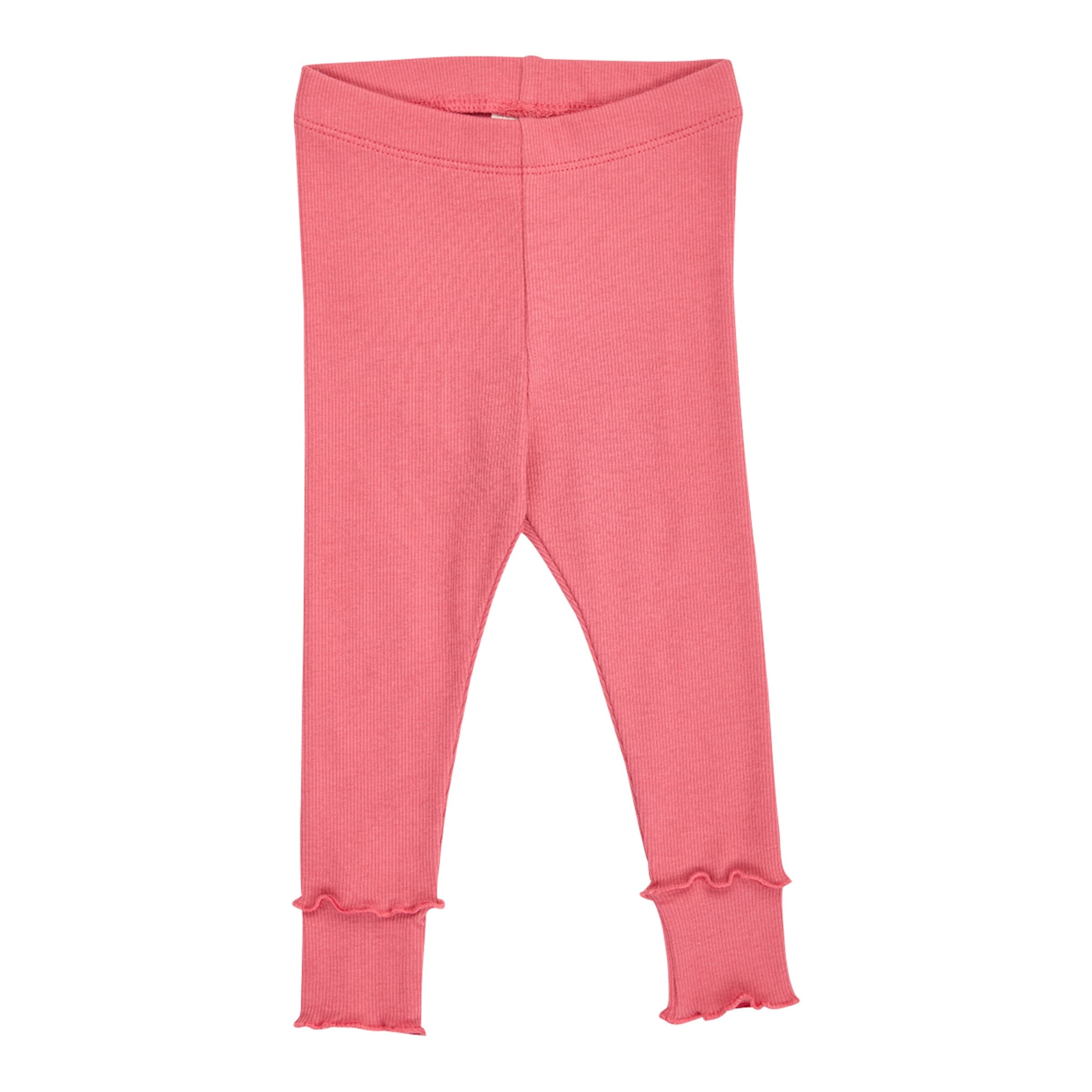 Müsli Leggings mit Mitwachsbündchen Rippqualität