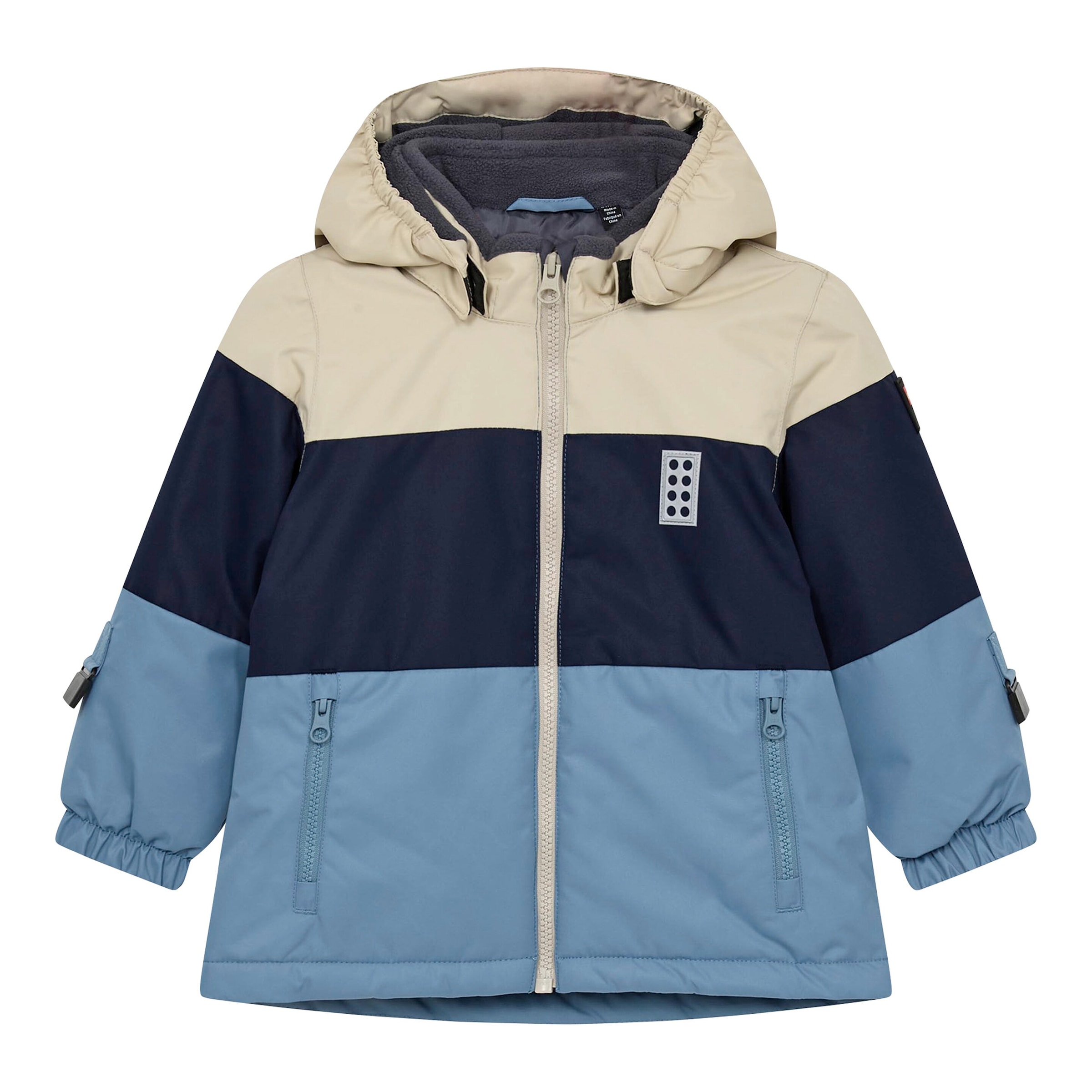 Lego® Kidswear Winterjacke mit abnehmbarer Kapuze LWJER Colorblock
