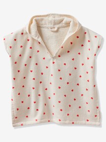 Badeponcho mit Recycling-Baumwolle Baby MEIN HERZ