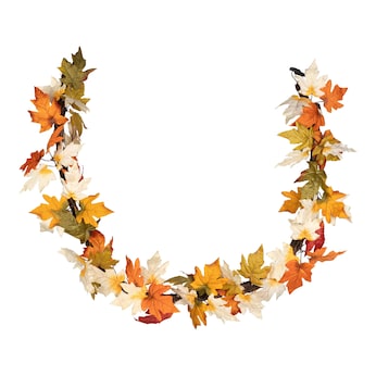 Guirlande LED «Feuilles d'automne», 150 cm