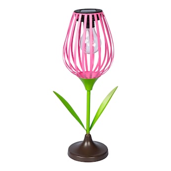 Solar-LED-Tischlampe „Tulpe“