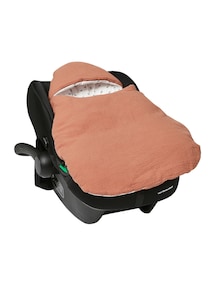 2-in-1 Baby Ausfahrsack/Wickelunterlage, Musselin