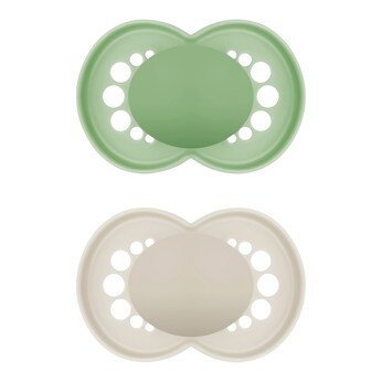2er-Pack Schnuller Original Silikon, 6-16M