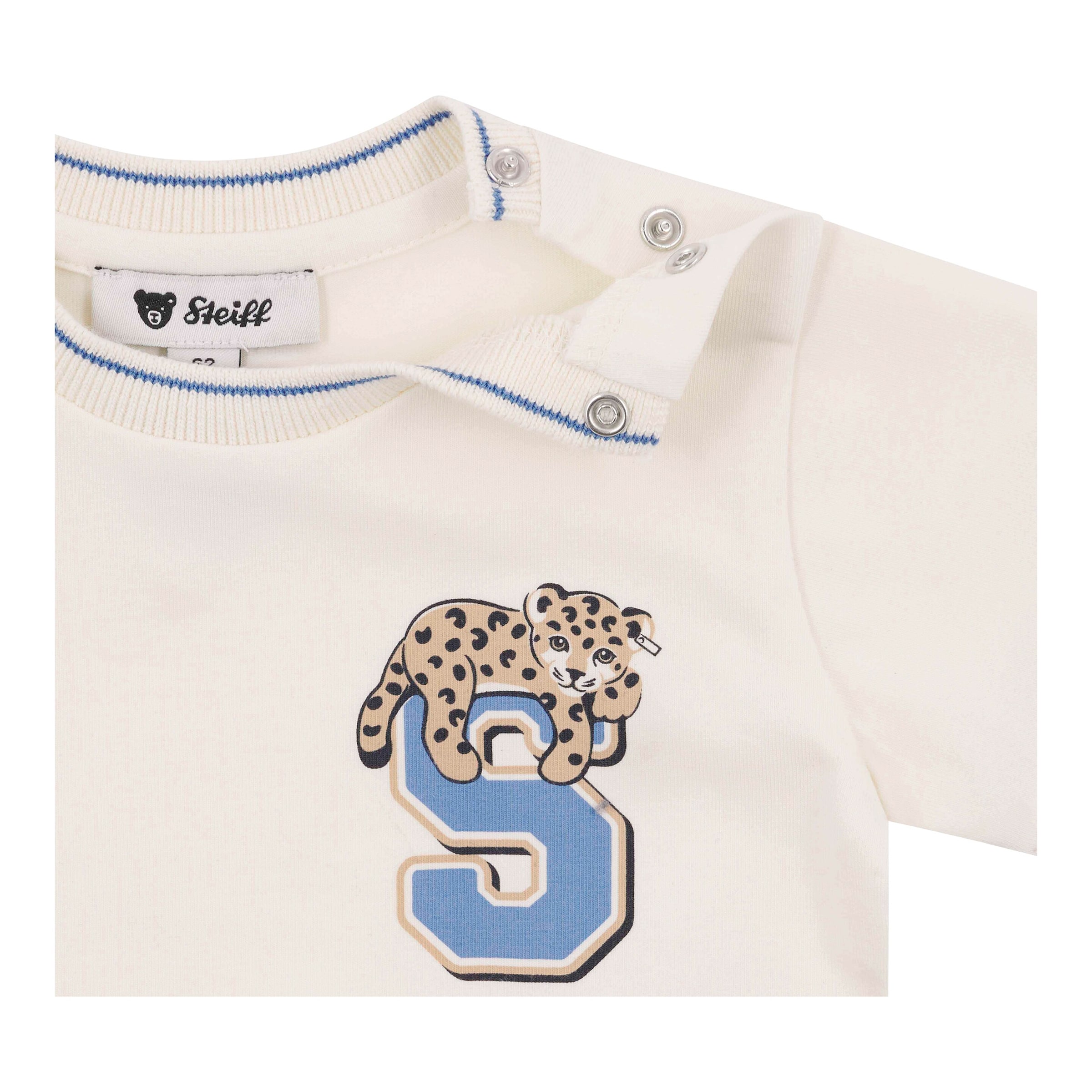 Thumbnail - Steiff 2-tlg. Set T-Shirt und Shorts Struktur