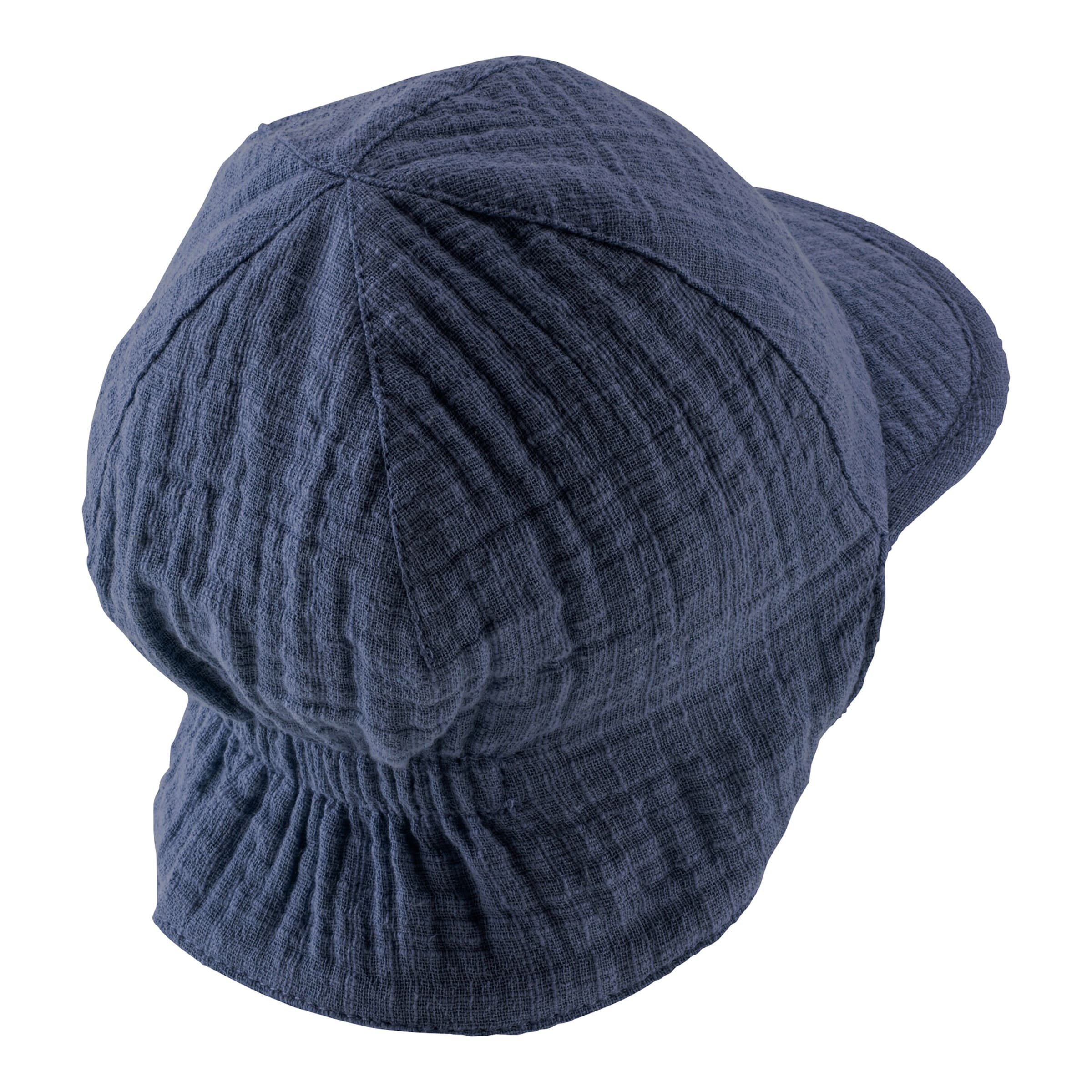 Sterntaler Musselin-Mütze mit Nackenschutz