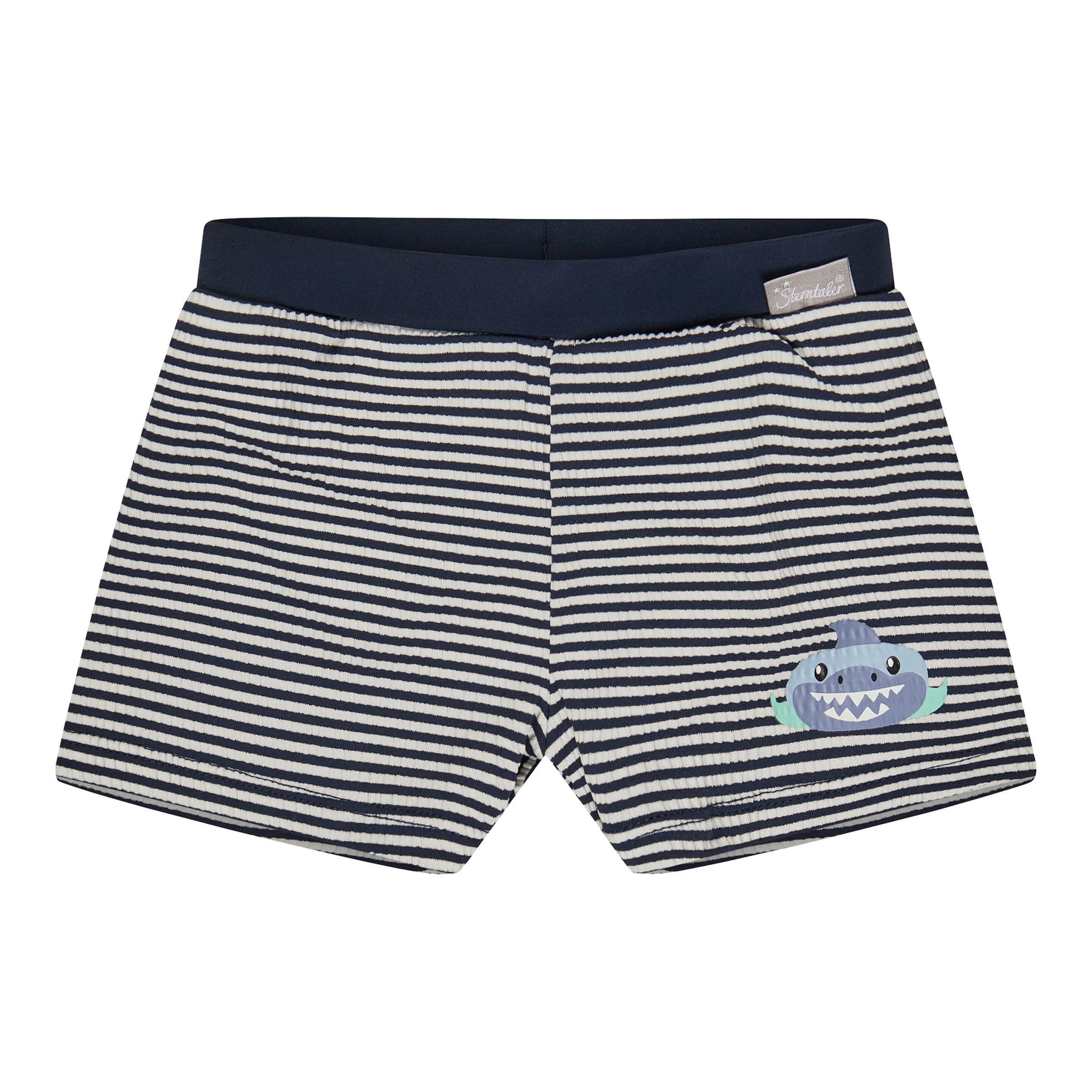Sterntaler Badeshorts mit Windeleinsatz und UV-Schutz Ringel Hai