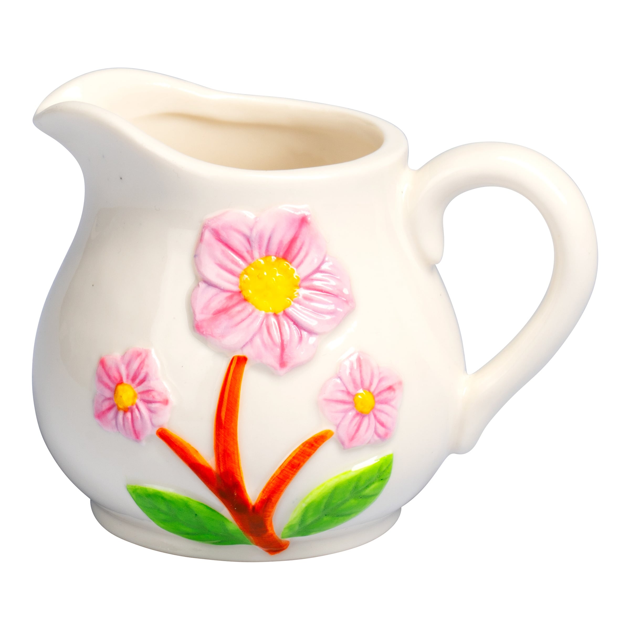 Porzellan-Milchkännchen „Blumen“, 200 ml