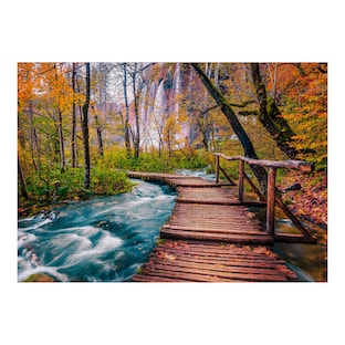 Puzzle "Forest Stream in Plitvice, Croatia", 1000 Teile