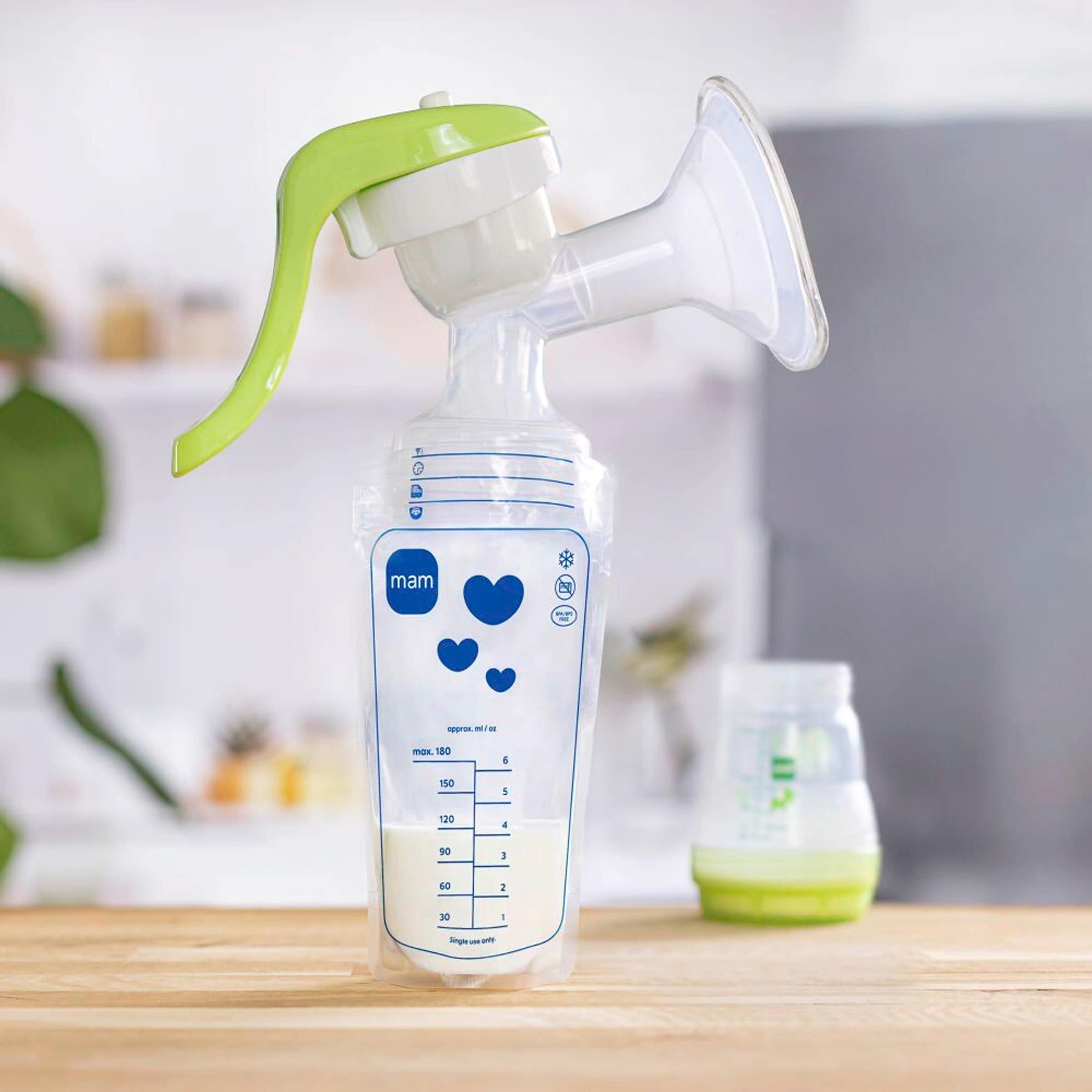 100er-Pack Muttermilchbeutel, 180 ml