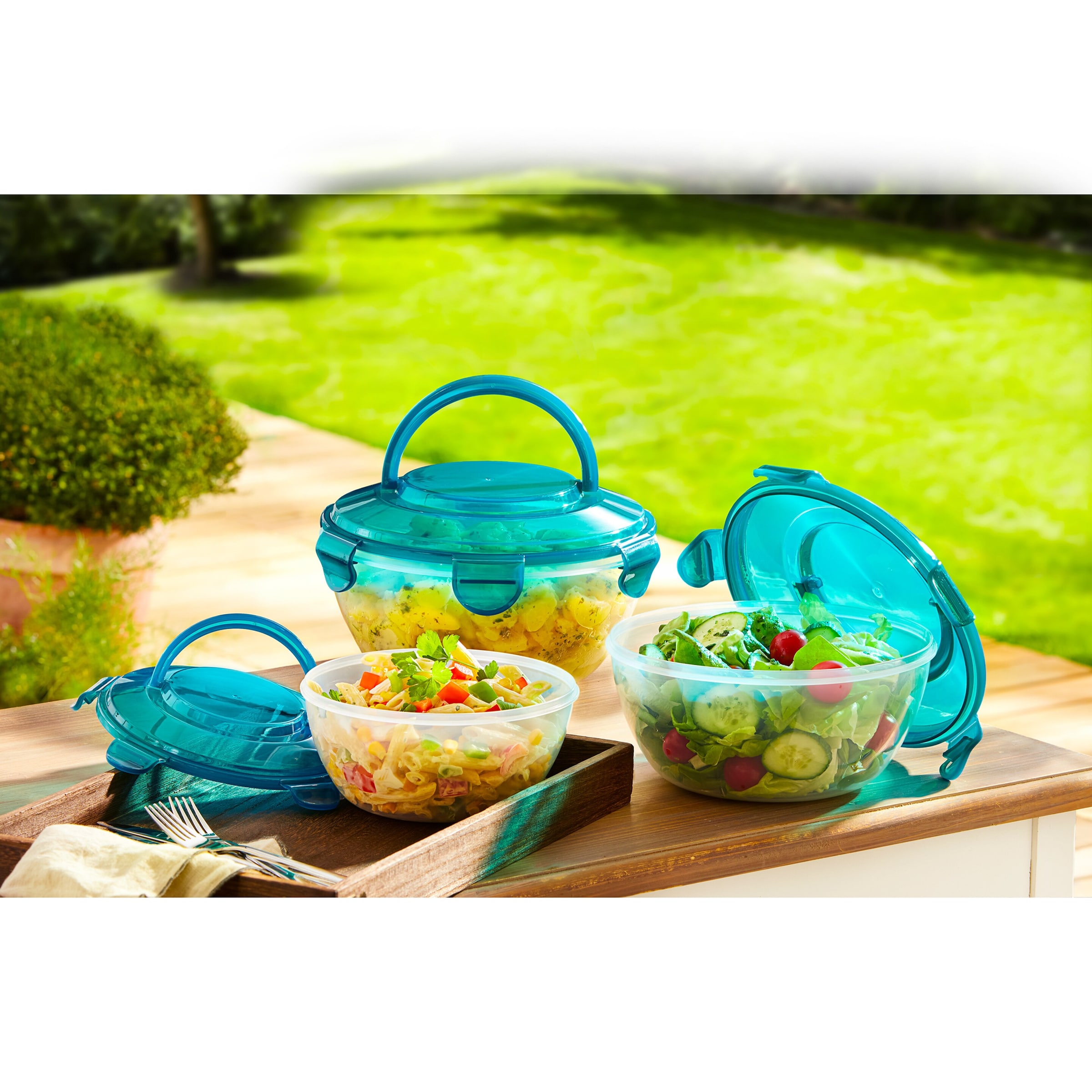 Party-Schüsseln „XXL“, 3-teilig