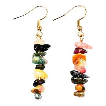 Boucles d’oreilles «Tourmaline»