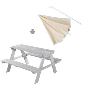 Kindersitzgarnitur Outdoor +, mit Schirm Set  Outdoor +