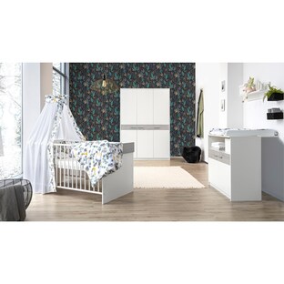 Chambre bébé 3 pièces Spring avec armoire à 3 portes