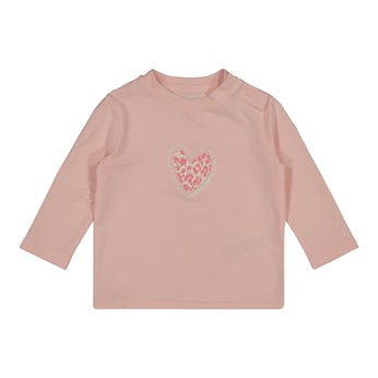 T-shirt à manches longues coeur