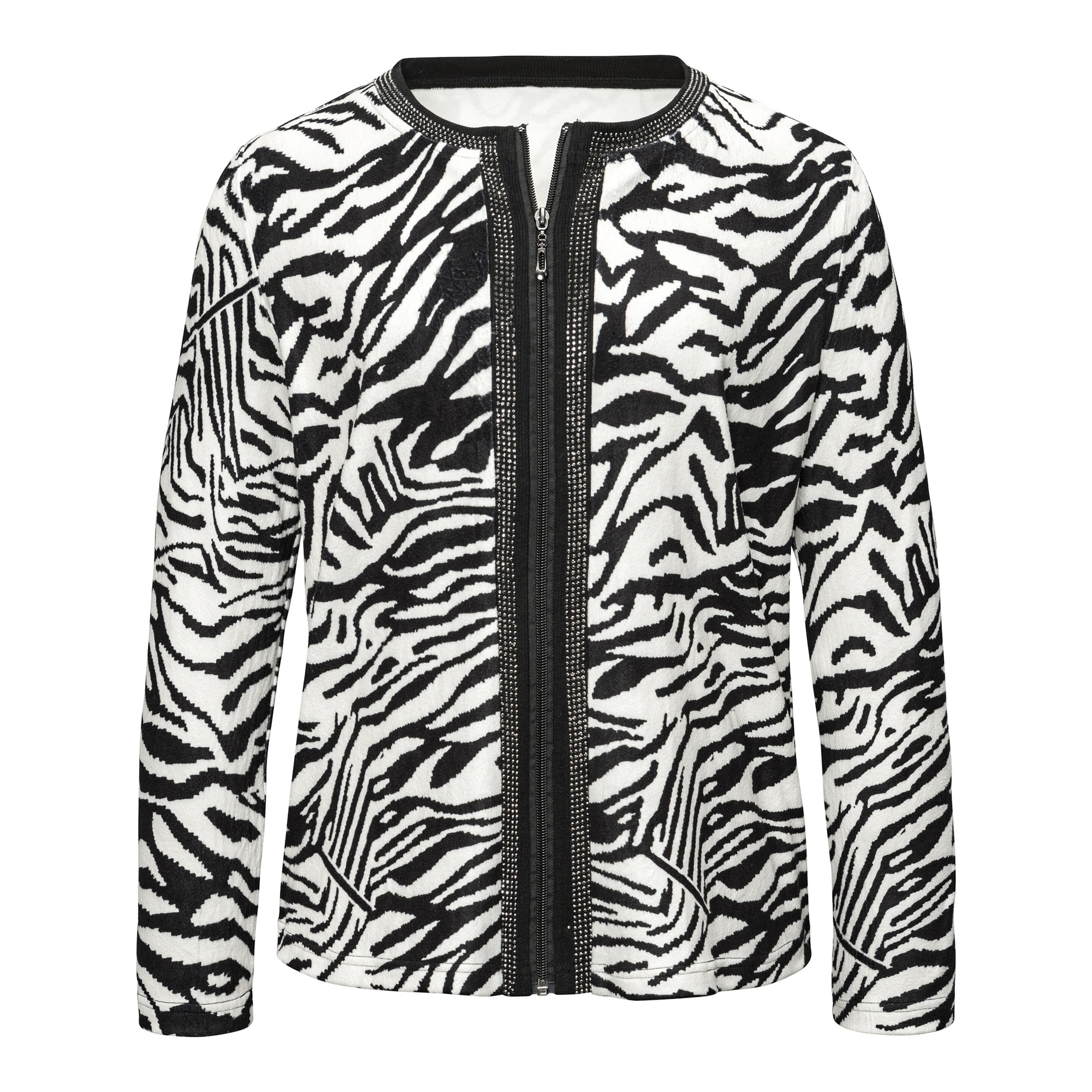 Cardigan „Kuschelweich“ mehrfarbig M Damen