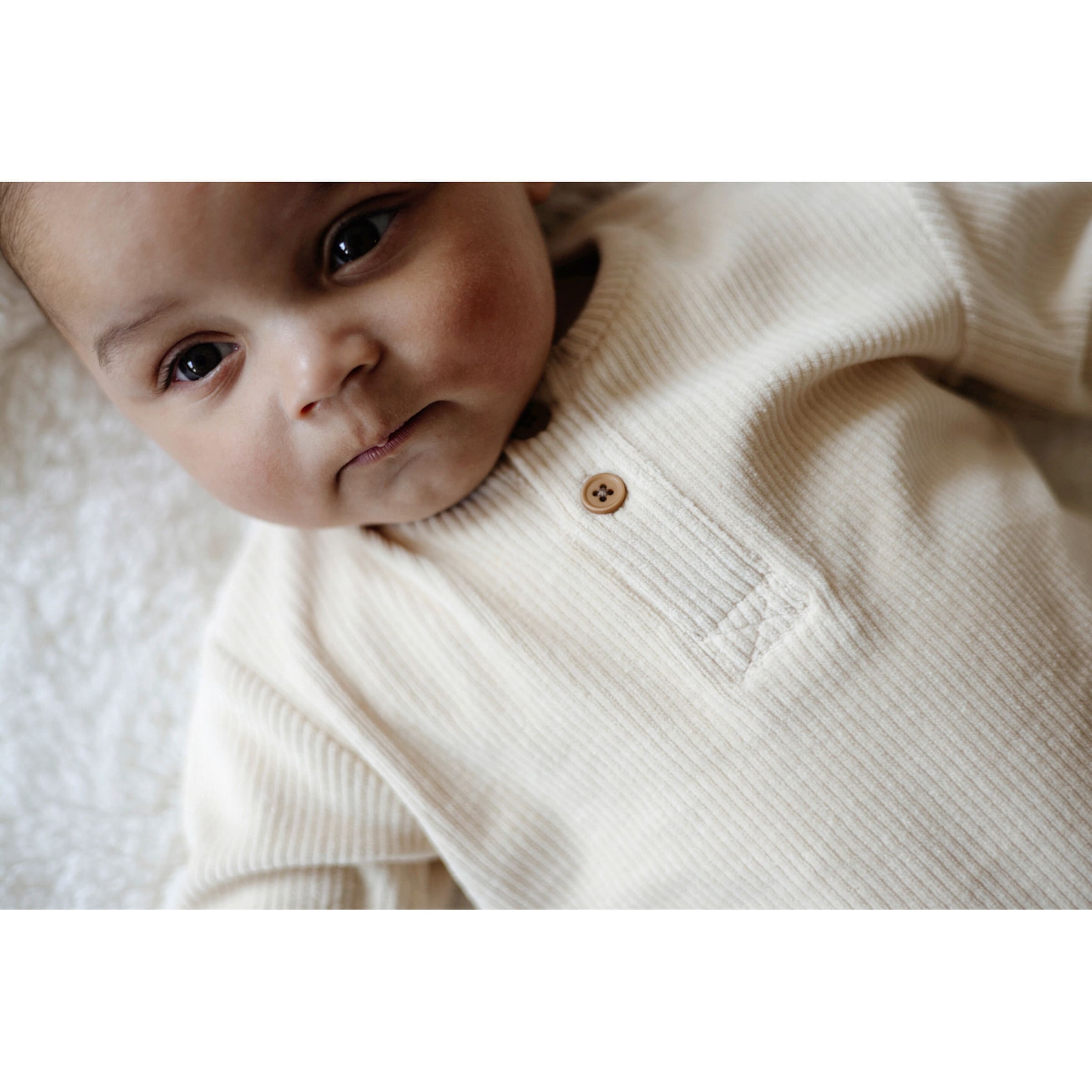 Thumbnail - Levv Softcord-Henley-Shirt langarm