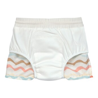 Badeshorts mit Windeleinsatz Wellen