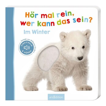 Soundbilderbuch Hör mal rein, wer kann das sein? Im Winter: Streicheln und hören