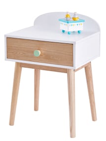Kinderzimmer Nachttisch KONFETTI, tauschbare Griffe