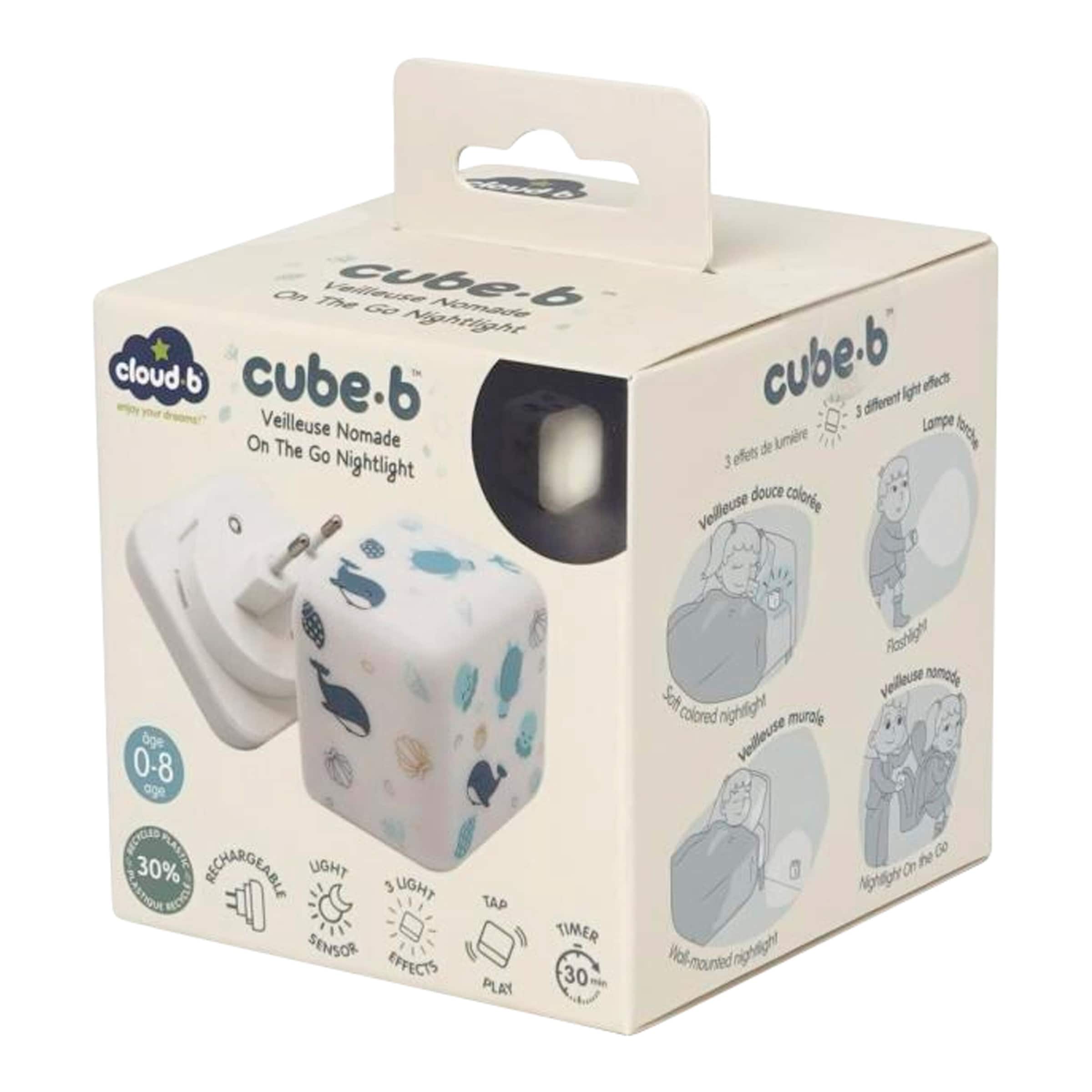 Thumbnail - Cloud B Nachtlicht Cube B 2in1