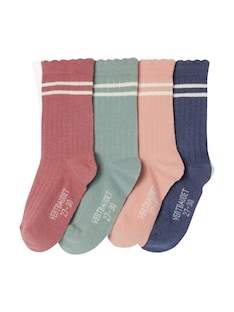 4er-Pack Mädchen Sportsocken