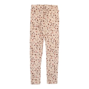 Woll-Leggings Blumen