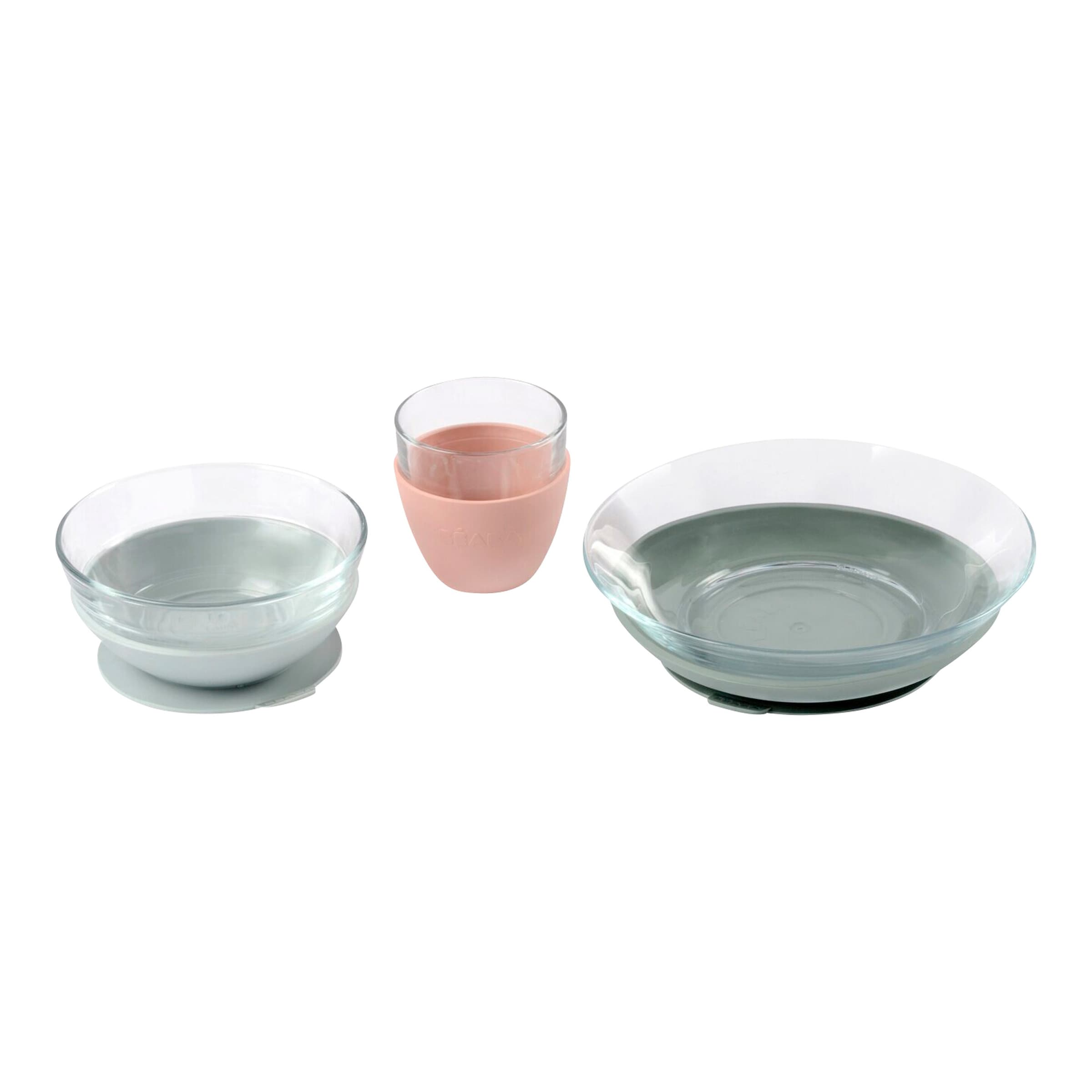 Coffret repas en verre et silicone
