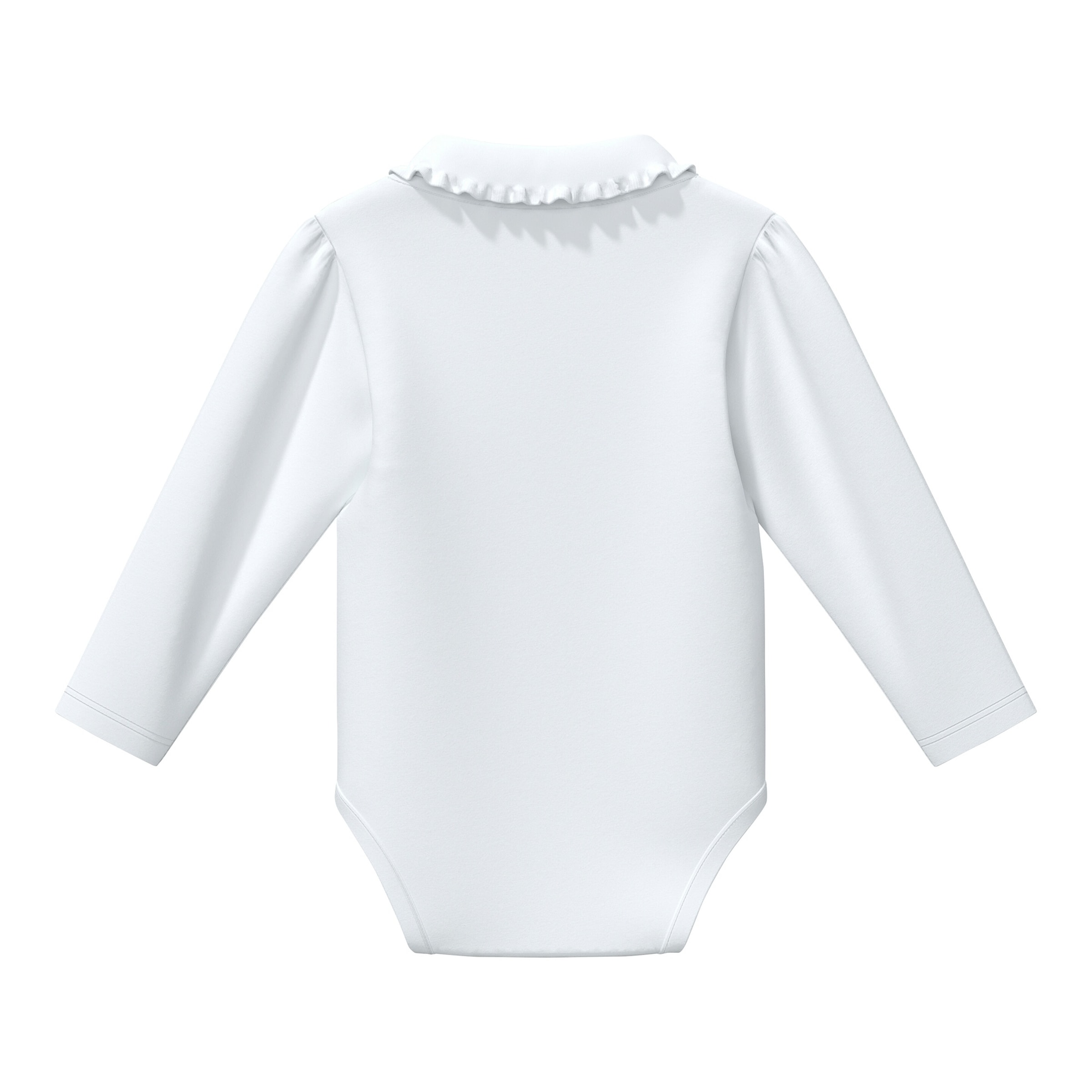 S.Oliver Body langarm mit Kragen Blumen