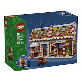 40809 Weihnachtliches Lebkuchenhaus