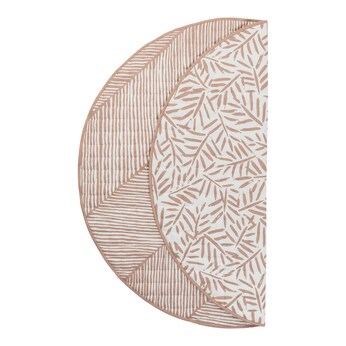 Krabbeldecke gesteppt, wendbar 123 cm