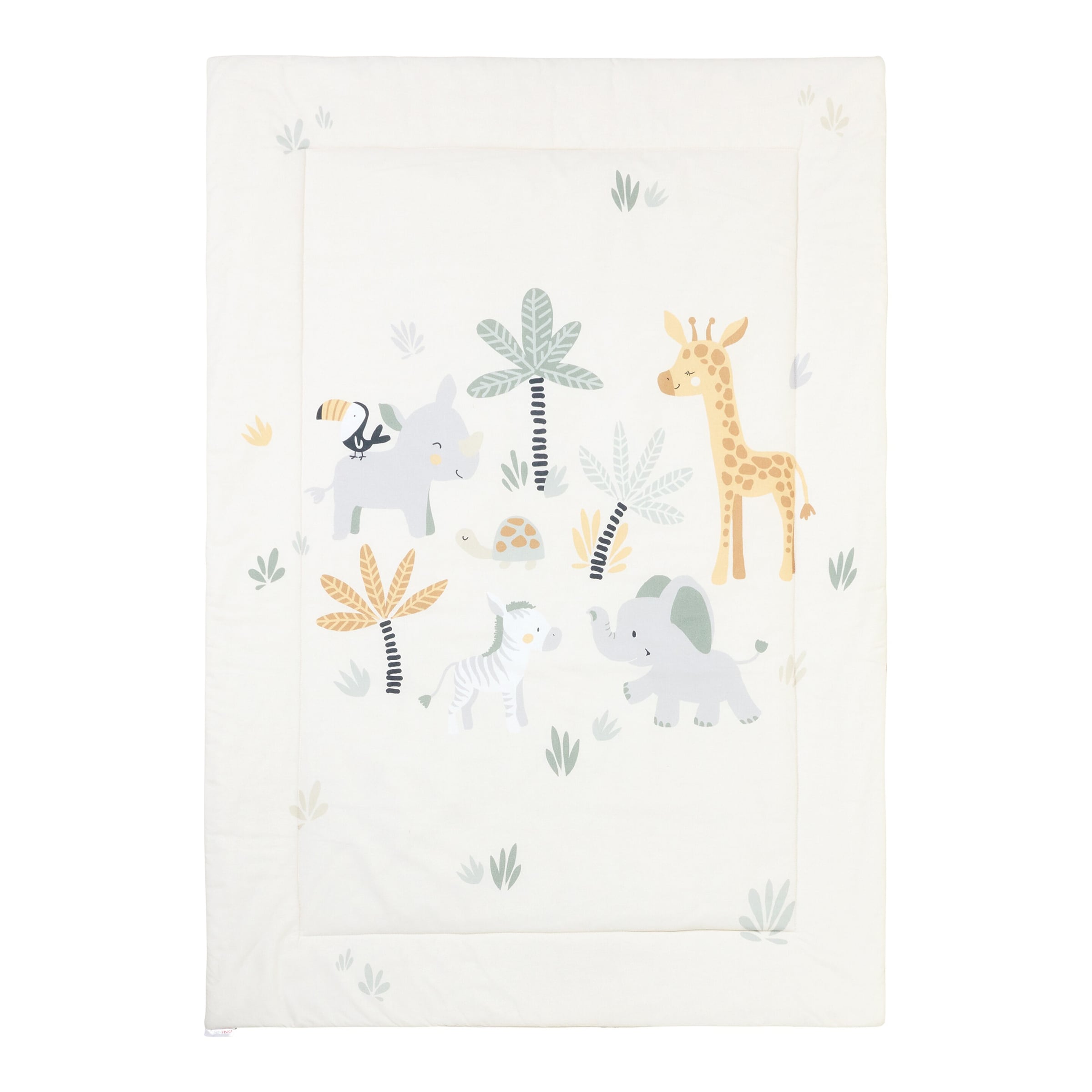 Bornino Home Wende-Krabbeldecke 100 x 145 cm