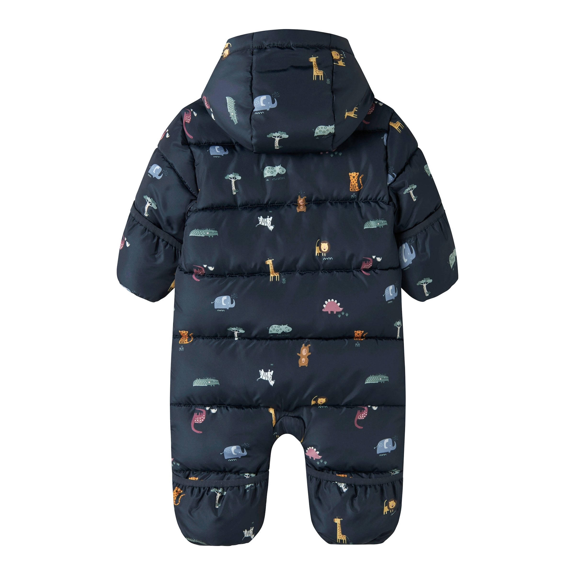 Name It Steppoverall mit Kapuze Tiere