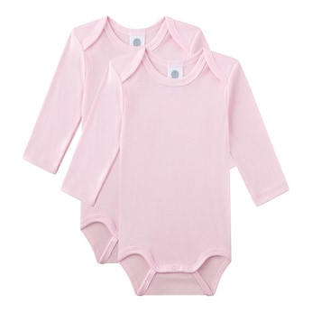 2er-Pack Bodys langarm 