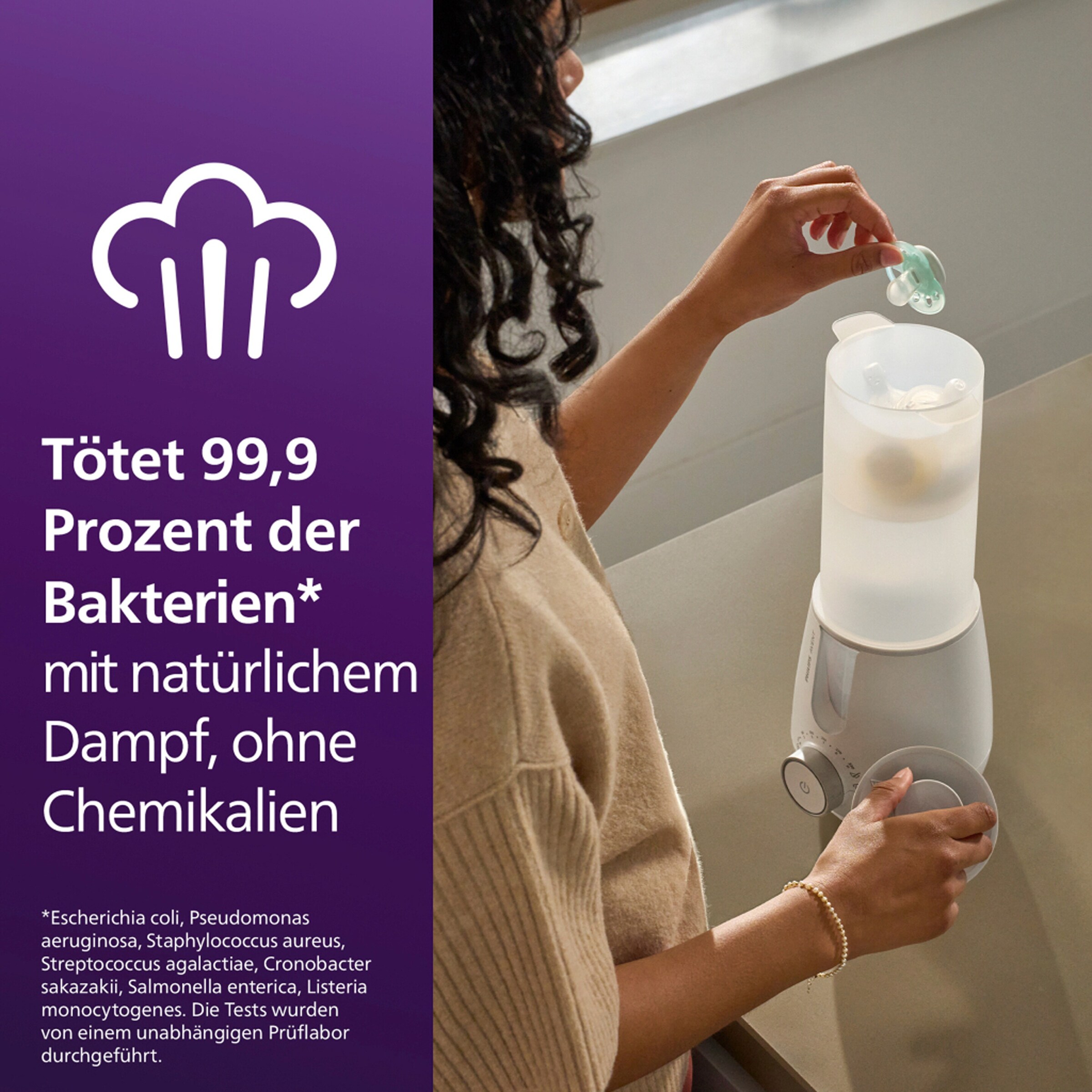 Thumbnail - Philips Avent Flaschenwärmer und Sterilisator SCF359/20