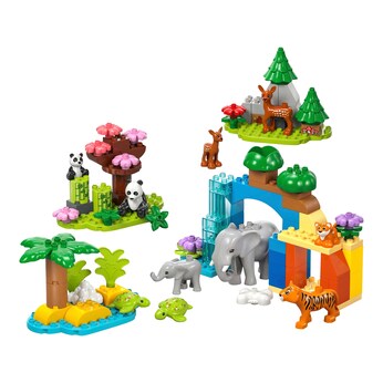 10446 Wildtier-Familien 3-in-1-Set