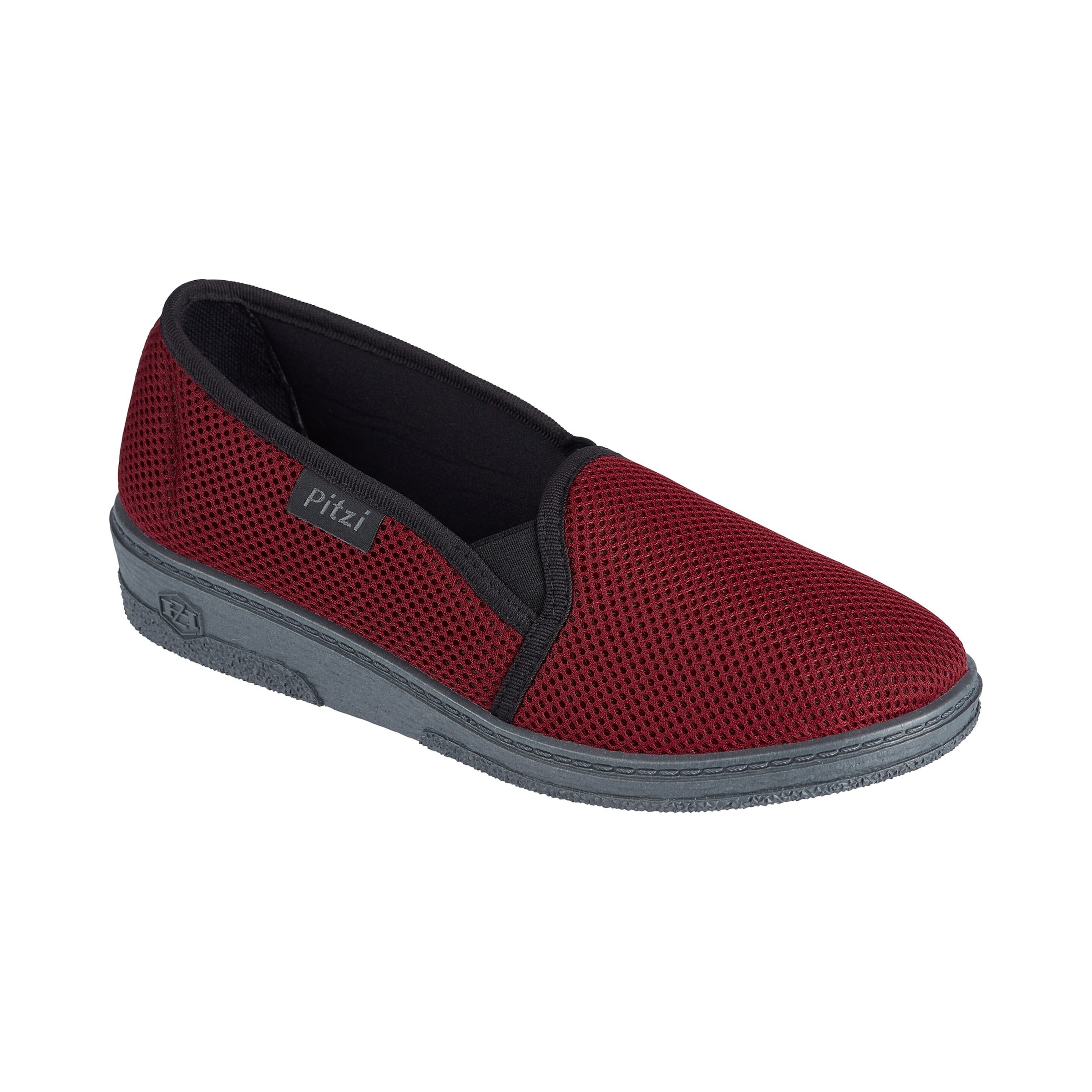 Pifit Bequem-Hausschuh rot Damen