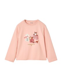 Shirt Mädchen, Hunde- oder Herz-Motive