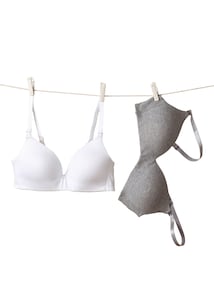 2er-Pack Still-BHs ohne Bügel aus Bio-Baumwolle