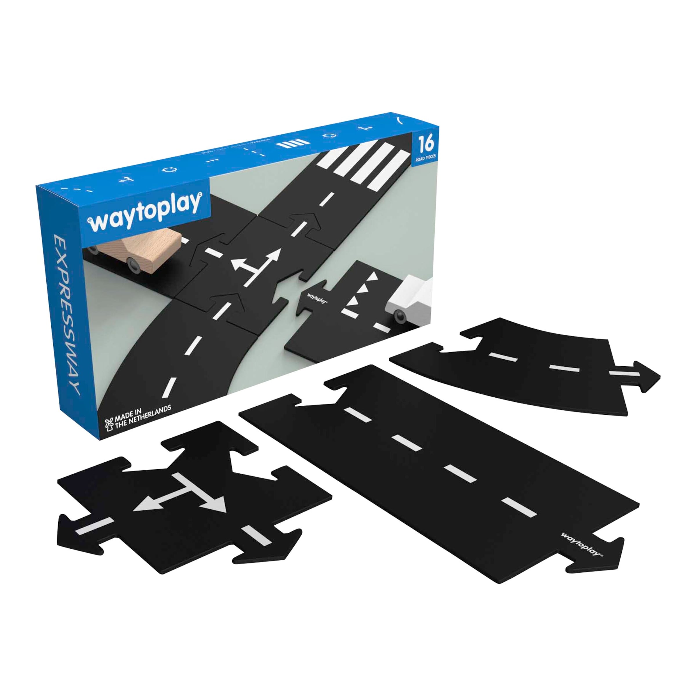 Waytoplay Schwarz Straßen-Set Expressway - Bild 2