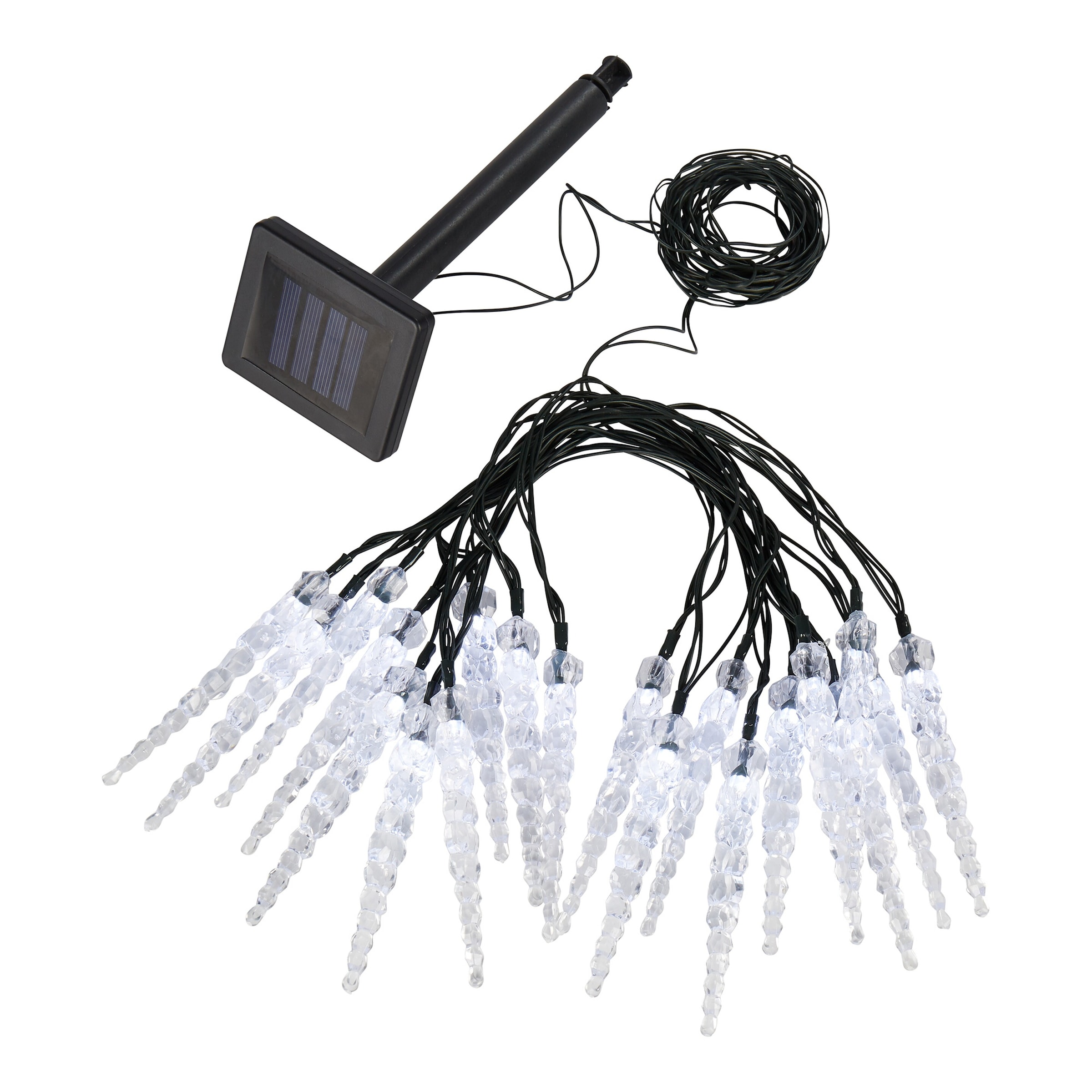 LED-Solar-Lichterkette "Eiszapfen"