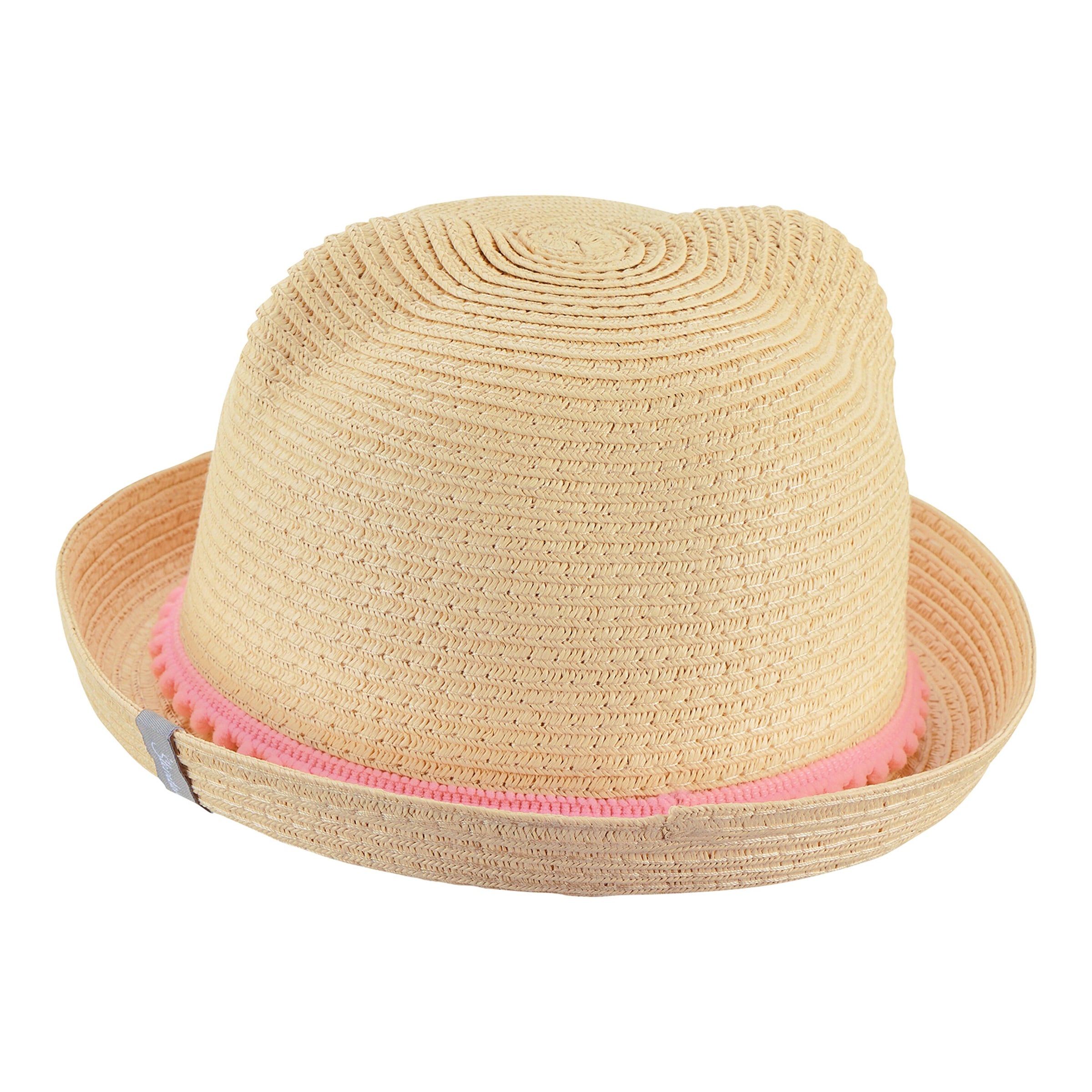 Strohhut mit UV-Schutz Katze