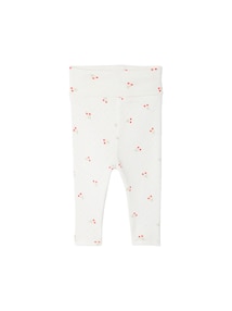 Baby Leggings mit Ajourmuster