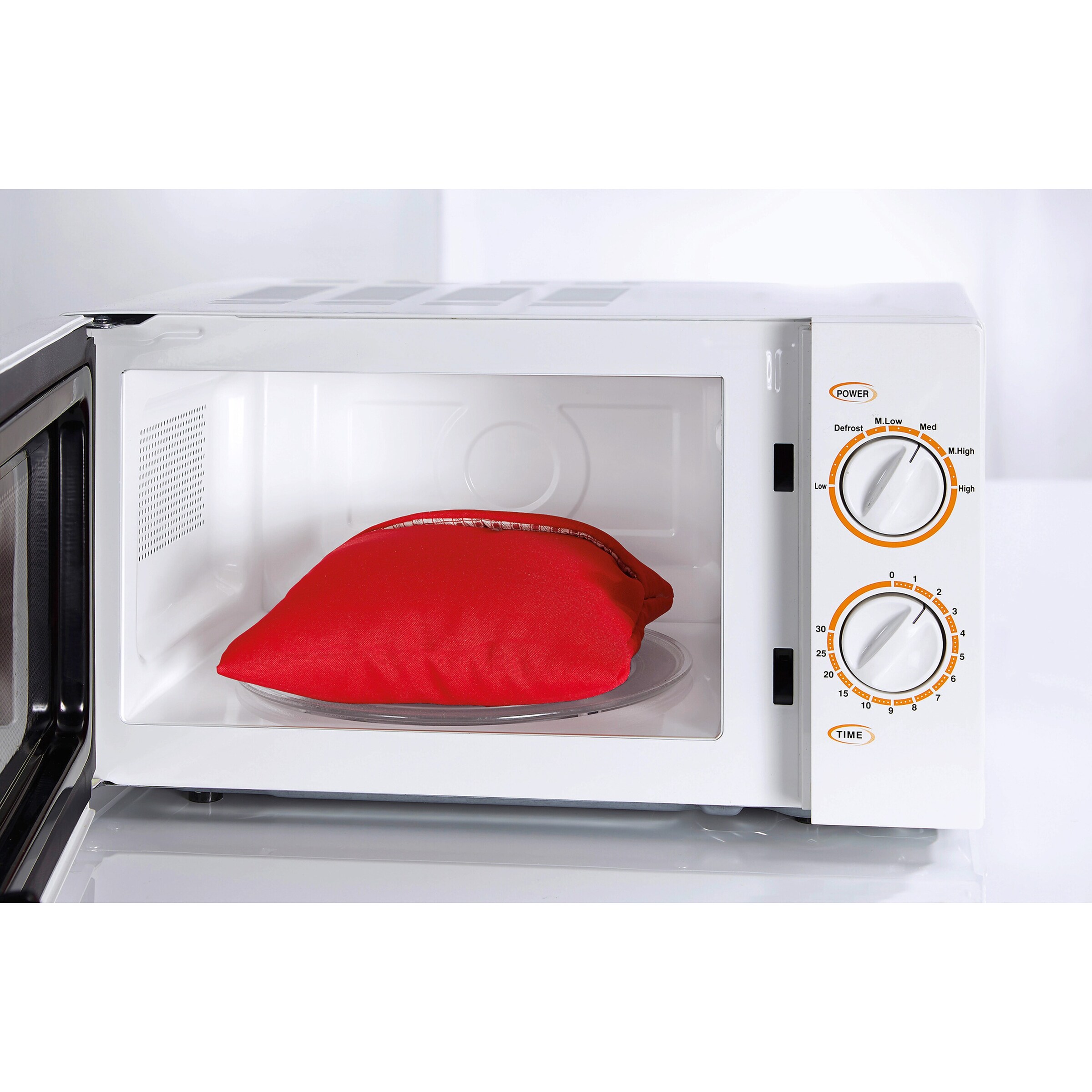 Mikrowellen-Kartoffelgarer, rot