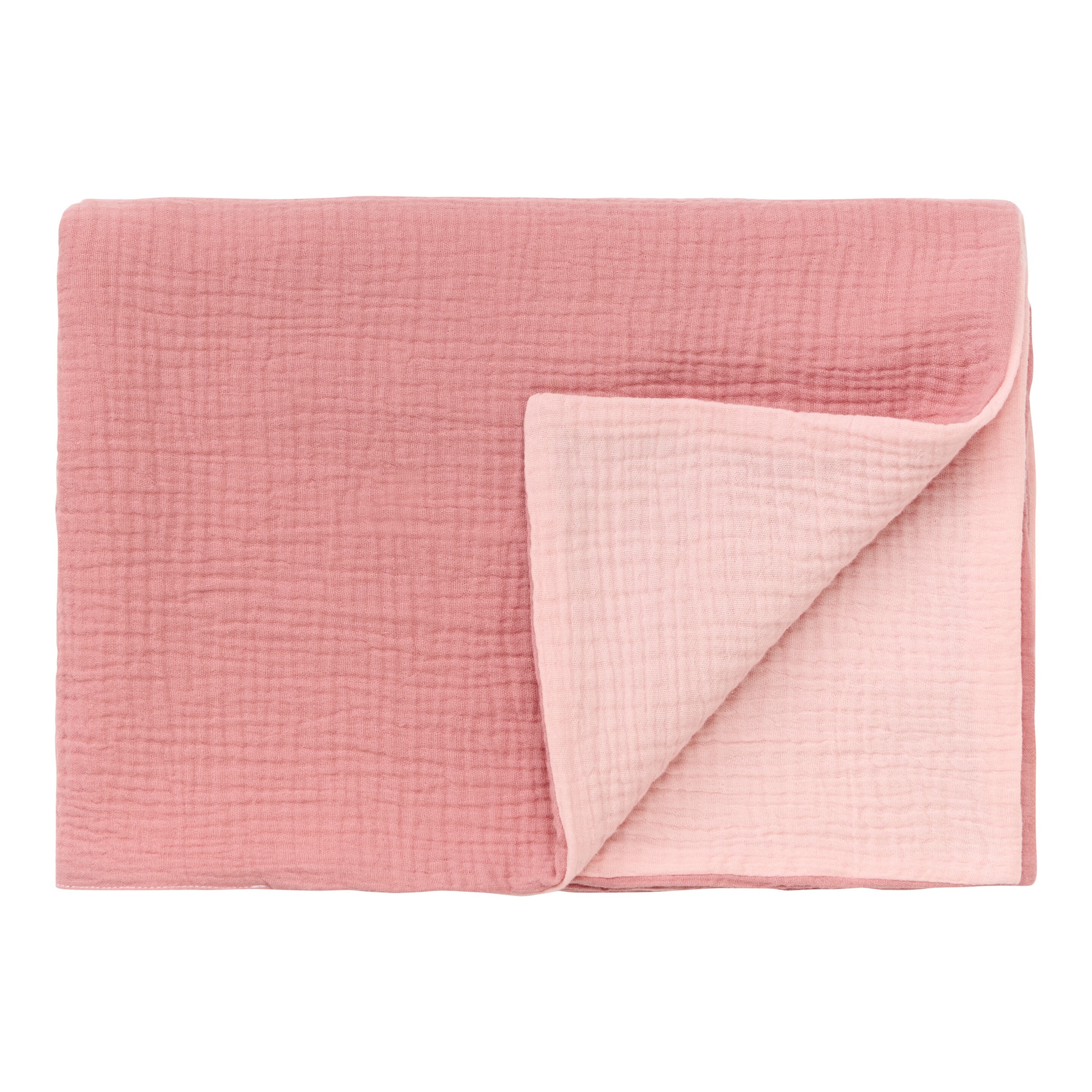Bornino Home Wende-Kuscheldecke Musselin 75x100 cm