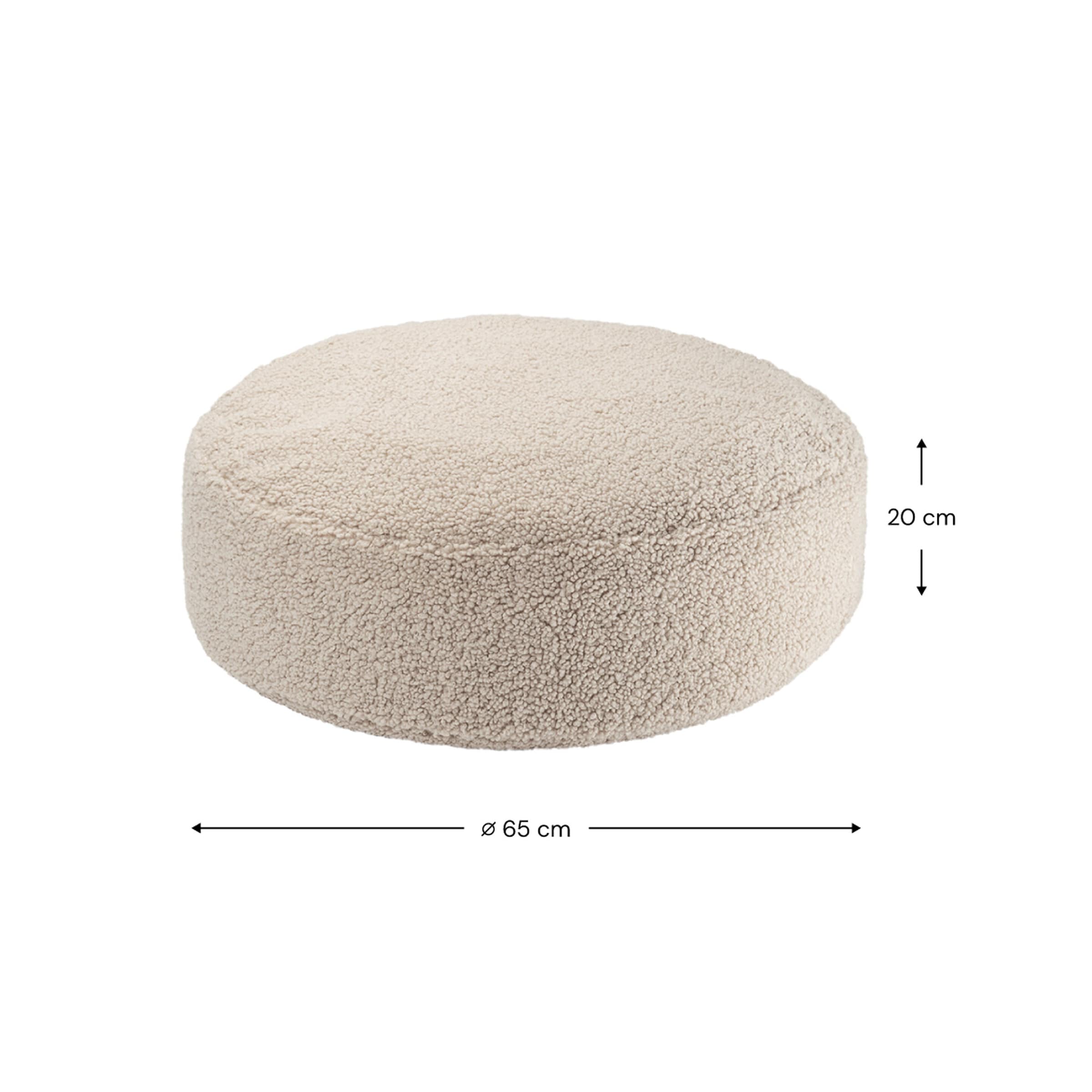 Wigiwama Sitzsack Ottoman Teddy